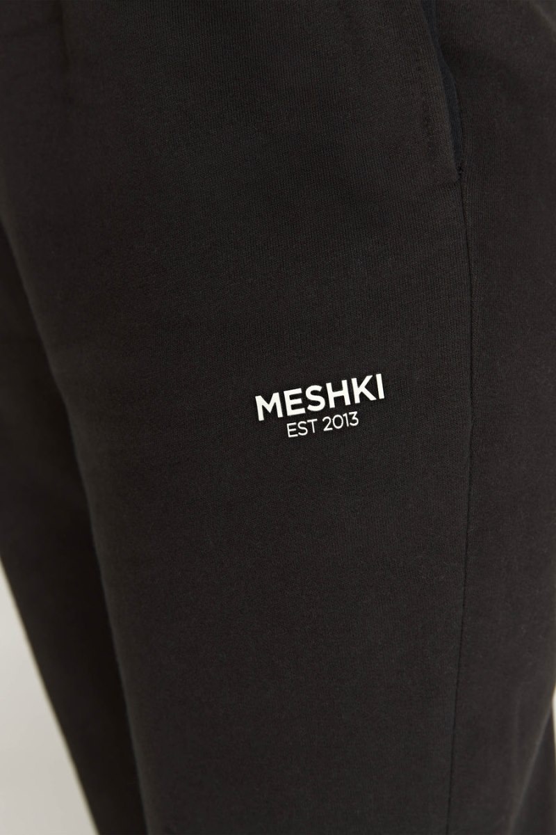 Meshki Frankie Unisex レディース ジョガーパンツ 黒 日本 | U1N-9426