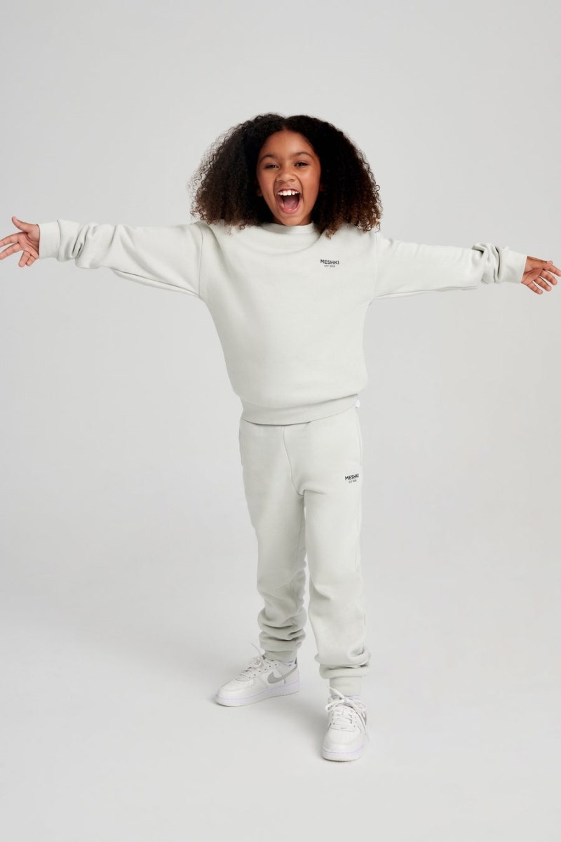 Meshki Phoenix Kids Unisex Crewneck レディース セーター グレー 日本 | D5X-0083