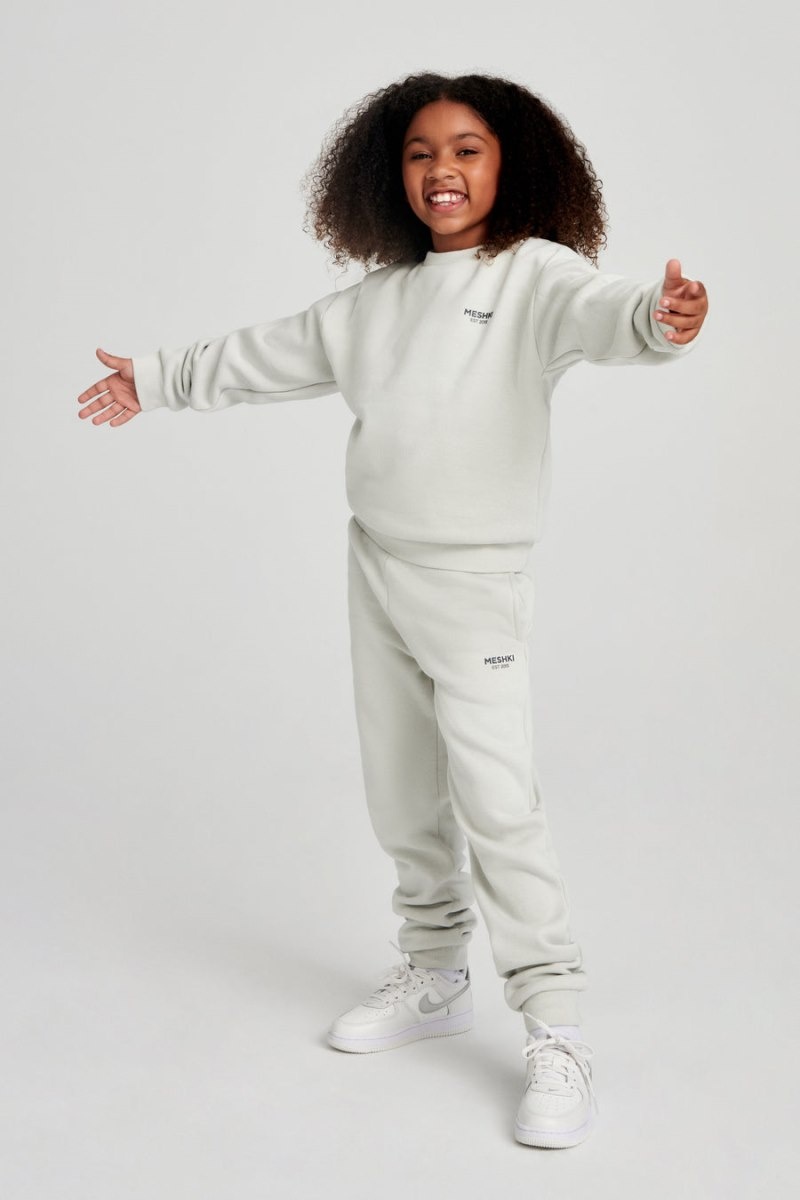 Meshki Phoenix Kids Unisex Crewneck レディース セーター グレー 日本 | D5X-0083