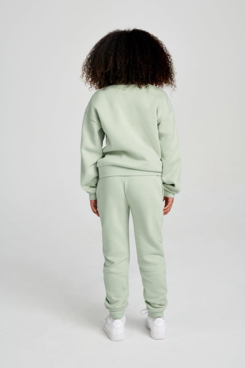 Meshki Phoenix Kids Unisex Crewneck レディース セーター ライト緑 日本 | V0D-8122